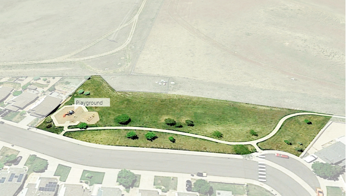 Marmot Ridge Park Google Aerial Image